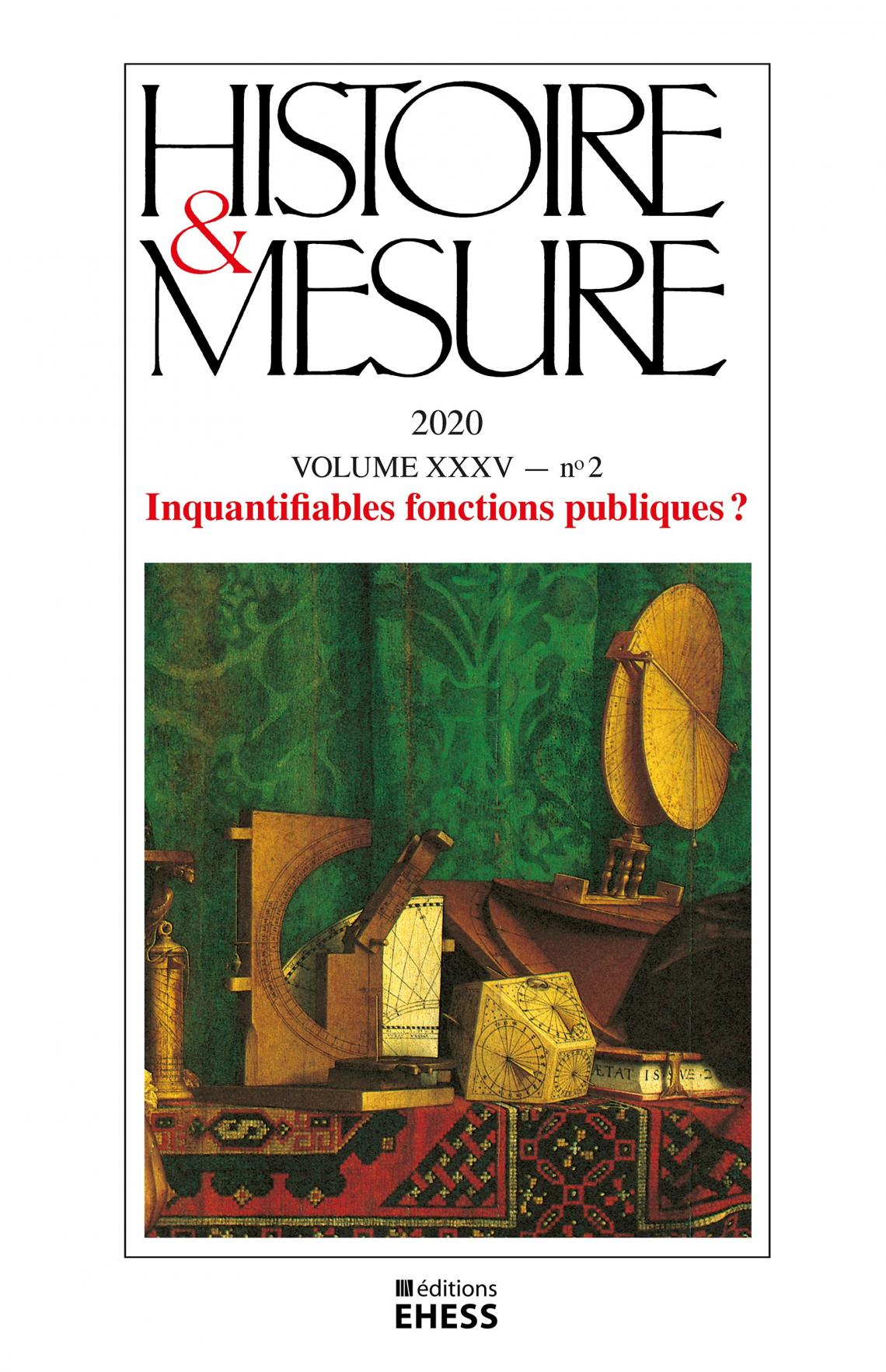 Aurélie Peyrin dans Histoire & Mesure