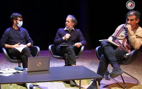 Paul Bouffartigue et Claude Paraponaris sur la place du numérique dans la société lors de la Nuit des Idées