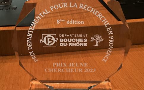 Héloïse Berkowitz lauréate du prix départemental 2023 pour la recherche en Provence 