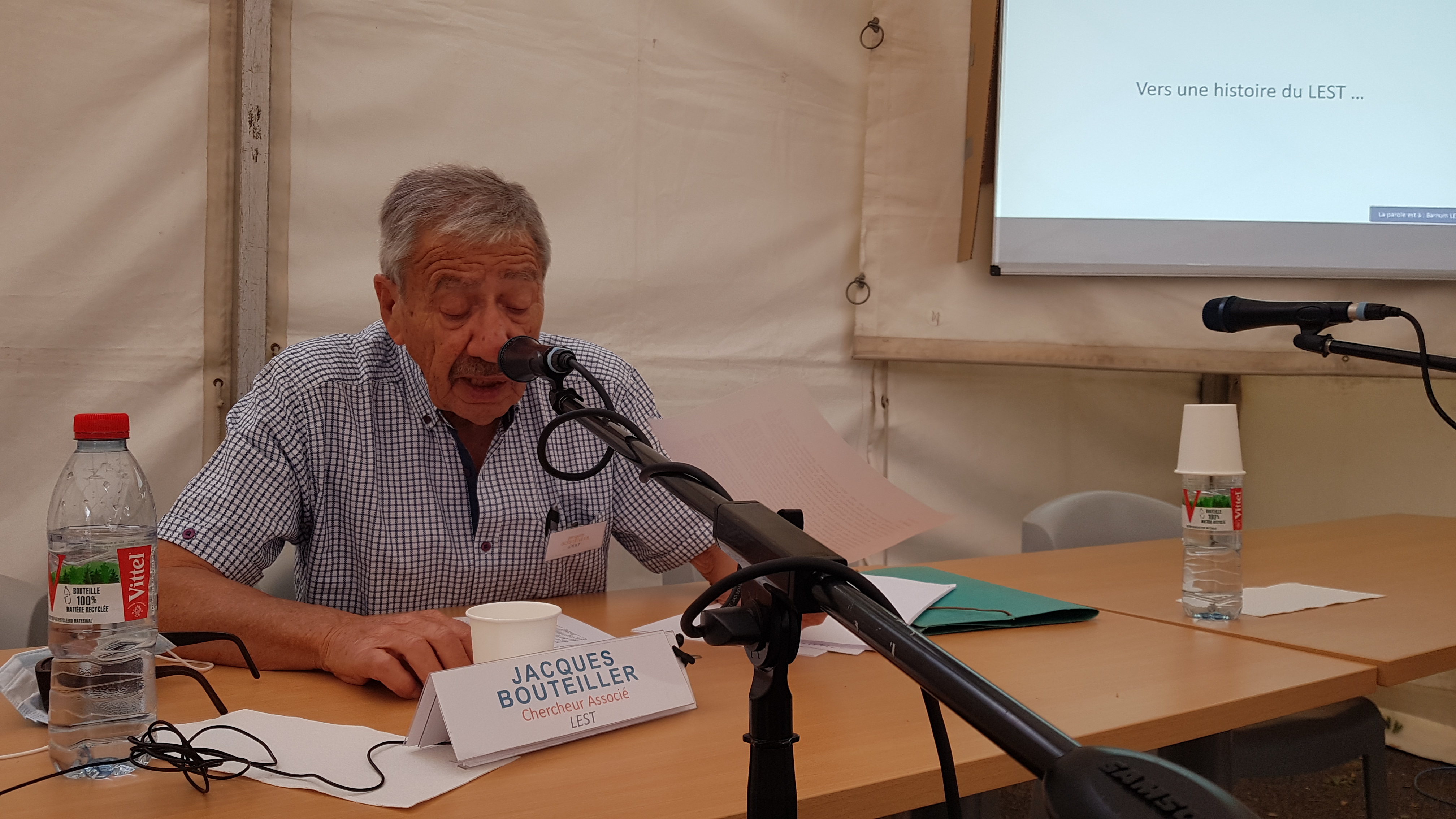 Jacques Bouteiller présente une histoire du LEST