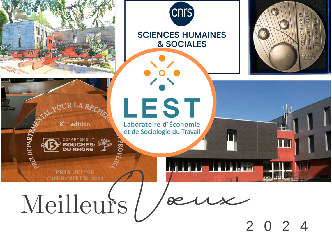 Toute l'équipe du LEST vous souhaite ses meilleurs vœux pour cette nouvelle année
