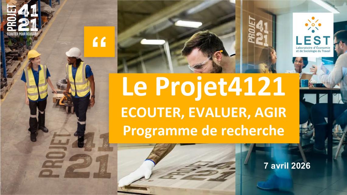 Projet4121 : Structurer l’écoute pour transformer le travail