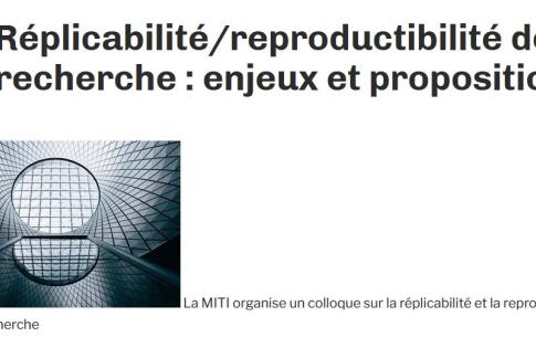 Héloïse Berkowitz (LEST, CNRS) décrypte le concept de science ouverte et revient sur son intervention en occasion du colloque MITI du CNRS, à propos de réplicabilité et reproductibilité des sciences
