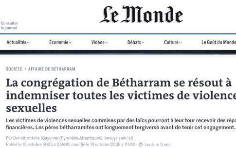 La Commission Betharram poursuit son travail de vérité et de réparation