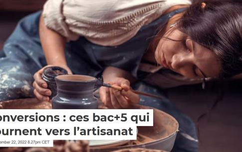 Reconversions : ces bac+5 qui se tournent vers l’artisanat